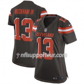 Maillot Femme Cleveland Browns Odell Beckham Jr 13 Nike Brun 